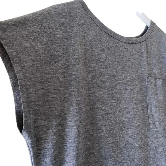 Mirol Charcoal Gray Short Sleeves Minimalist T-Shirt SZ M #1232 - Picture 5 of 12